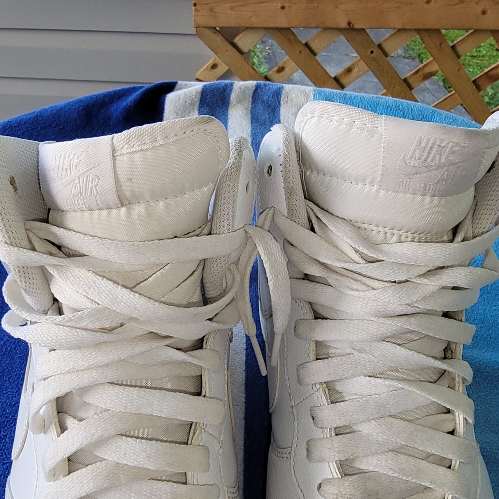 Nike Air Force 1 high top sneakers shoes Men's Size 10 - Picture 11 of 13